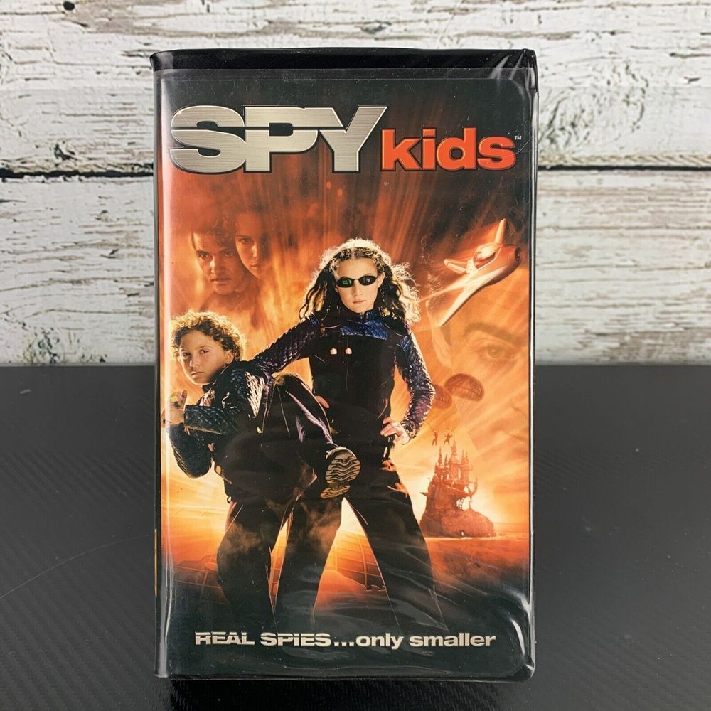 Spy Kids (VHS, 2001) Collectible Family Movie Adventure Film